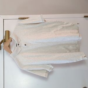 Banana Republic Cream Polo